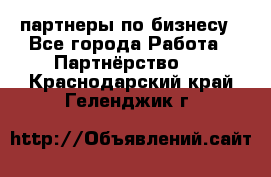 партнеры по бизнесу - Все города Работа » Партнёрство   . Краснодарский край,Геленджик г.